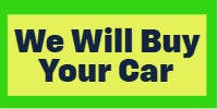 We will Buy your car